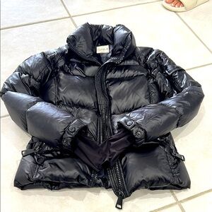 SAM Shiny Black Down Jacket